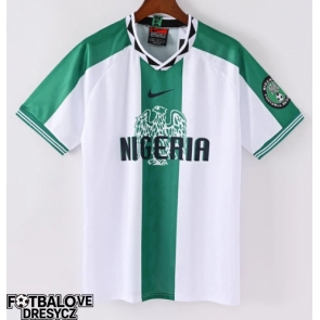 Nigérie 1996 Retro Venkovní Dres Krátký Rukáv Nigérie 1996 Retro Venkovní Dres Krátký Rukáv